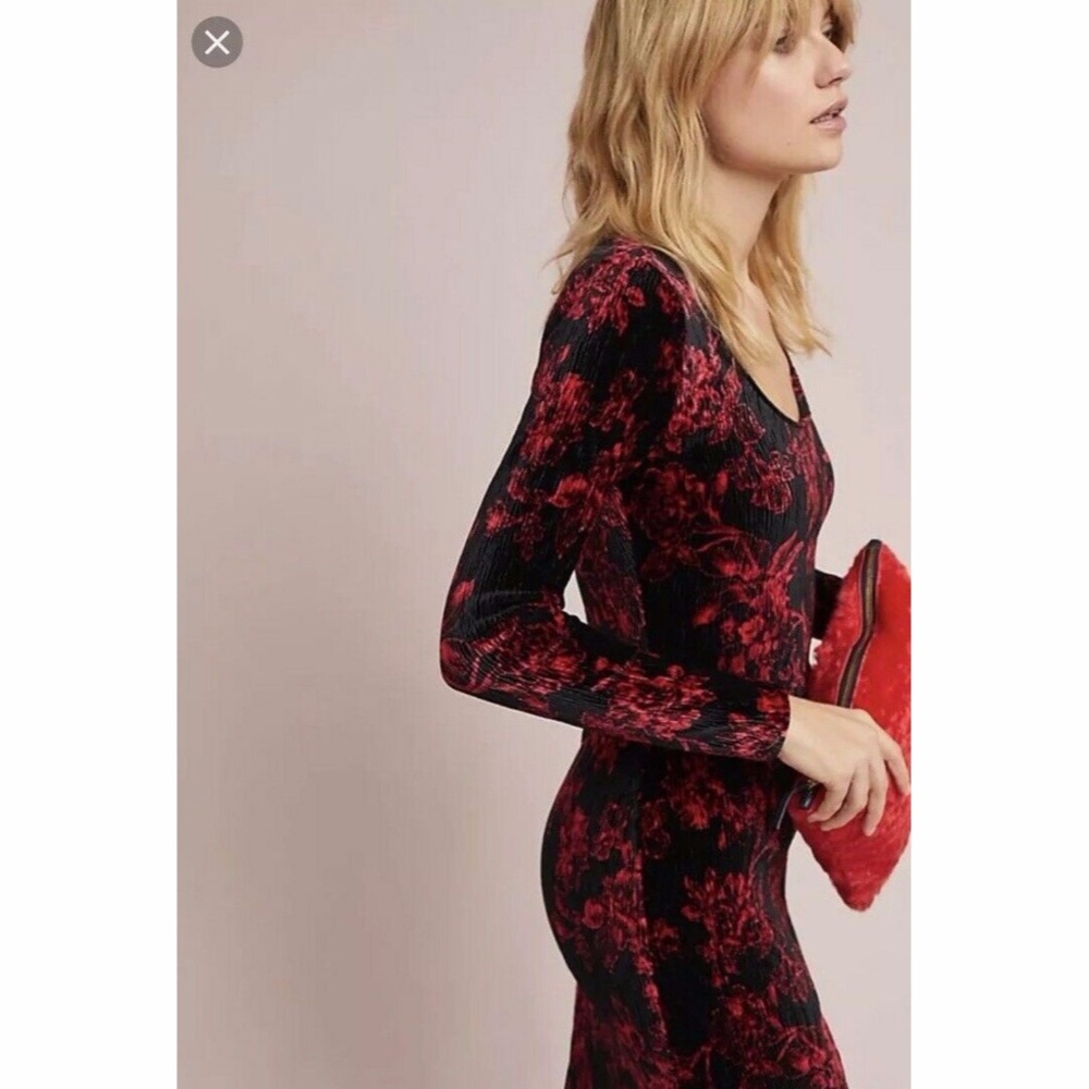 Anthropologie HD in Paris L Dierdre Velvet Dress